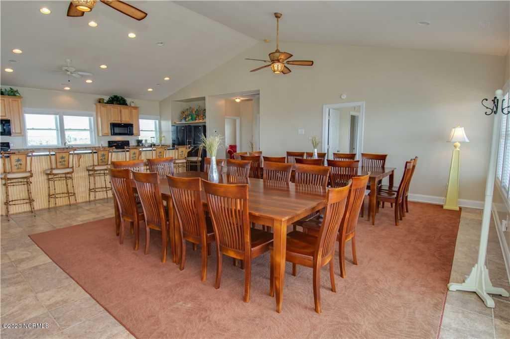 709 Salter Path Road Indian Beach, NC 28512 - Photo 12 of 89 Dining/Kitchen Area