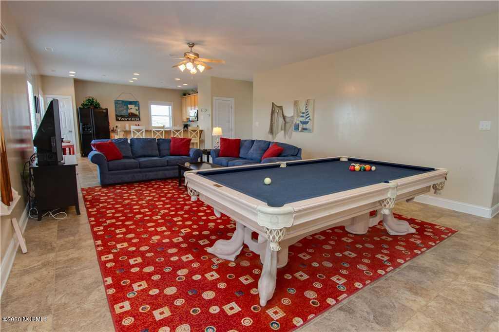 709 Salter Path Road Indian Beach, NC 28512 - Photo 30 of 89 Open Game/Media Area