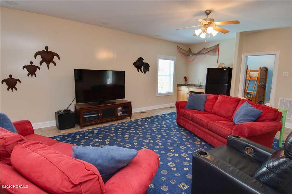 709 Salter Path Road Indian Beach, NC 28512 - Photo 54 of 89 1st Level Media Room