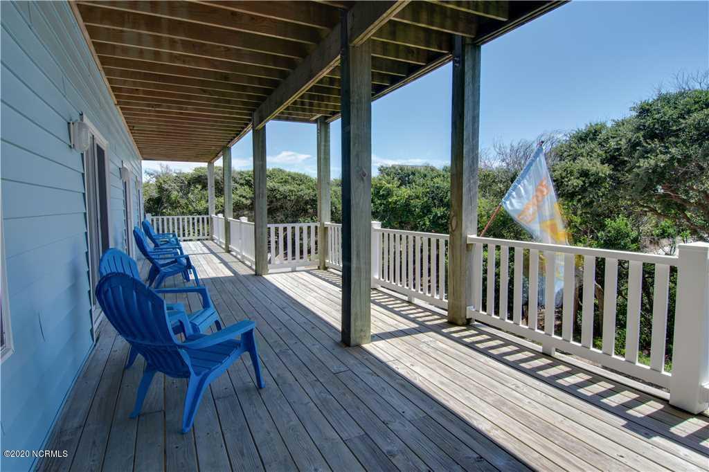 709 Salter Path Road Indian Beach, NC 28512 - Photo 71 of 89 1st Level Covered Deck