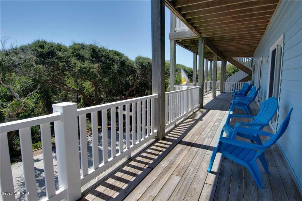 709 Salter Path Road Indian Beach, NC 28512 - Photo 72 of 89 1st Level Covered Deck