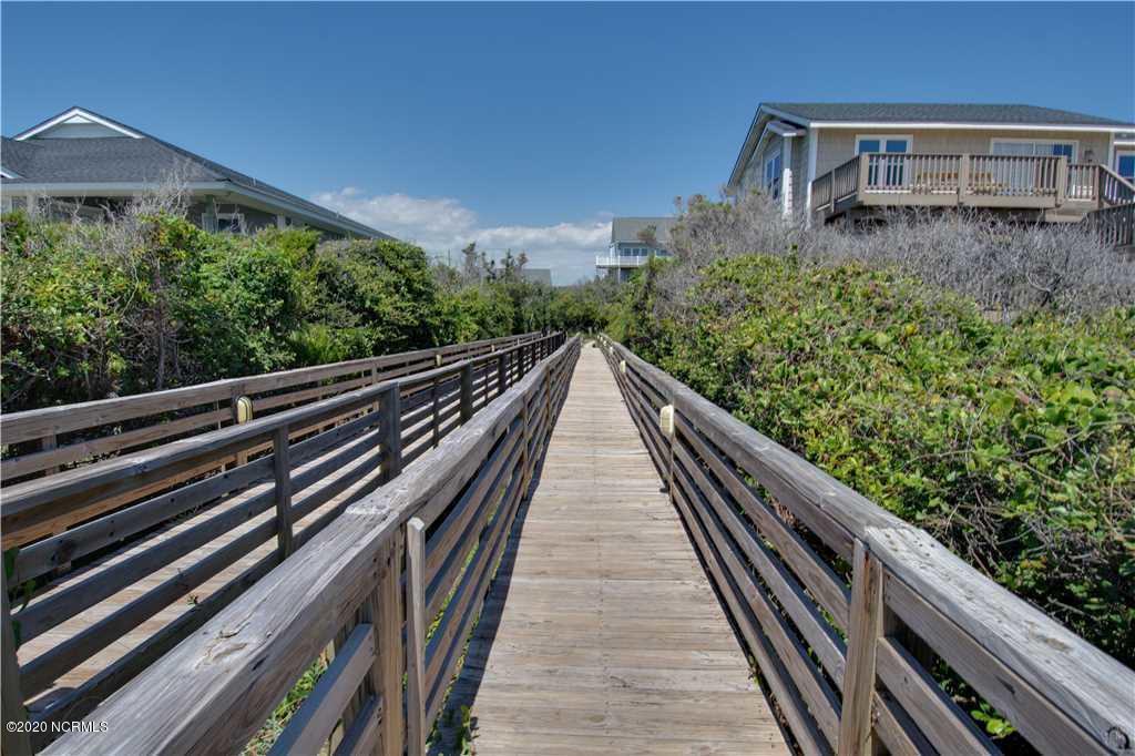 709 Salter Path Road Indian Beach, NC 28512 - Photo 88 of 89 Private Boardwalk to "Blue Grass"