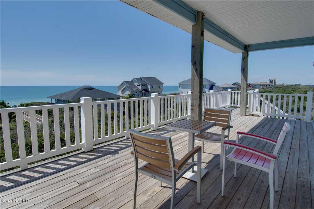 709 Salter Path Road Indian Beach, NC 28512 - Photo 9 of 89 Great Room Covered Deck