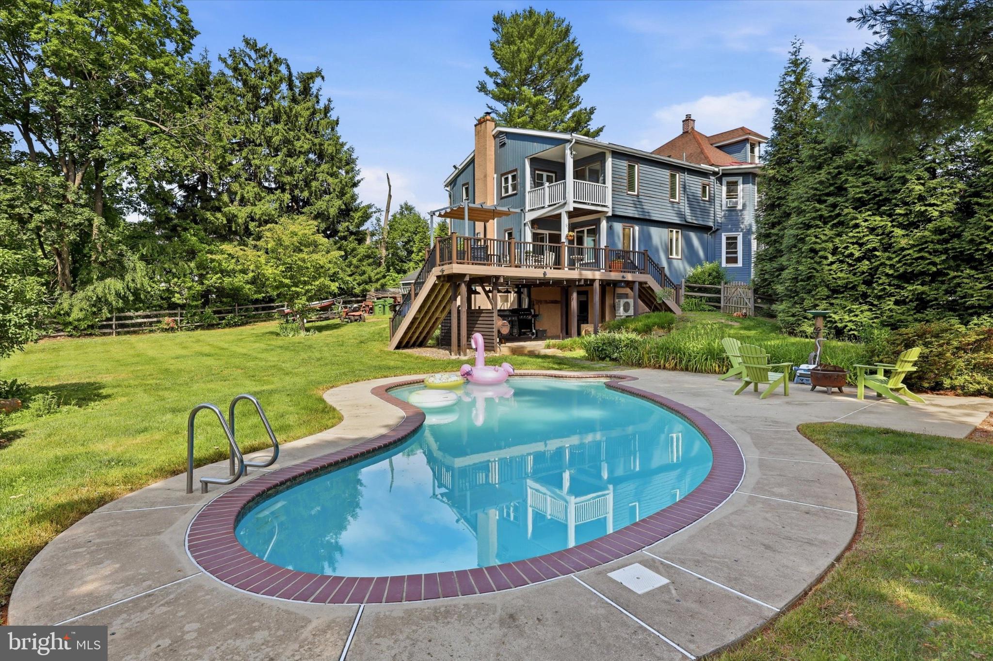 1622 Jarrettown Road Dresher, PA 19025 - Photo 47 of 61 Tranquil backyard oasis with pool.