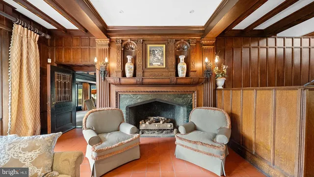a view of living room with granite countertop furniture and window
