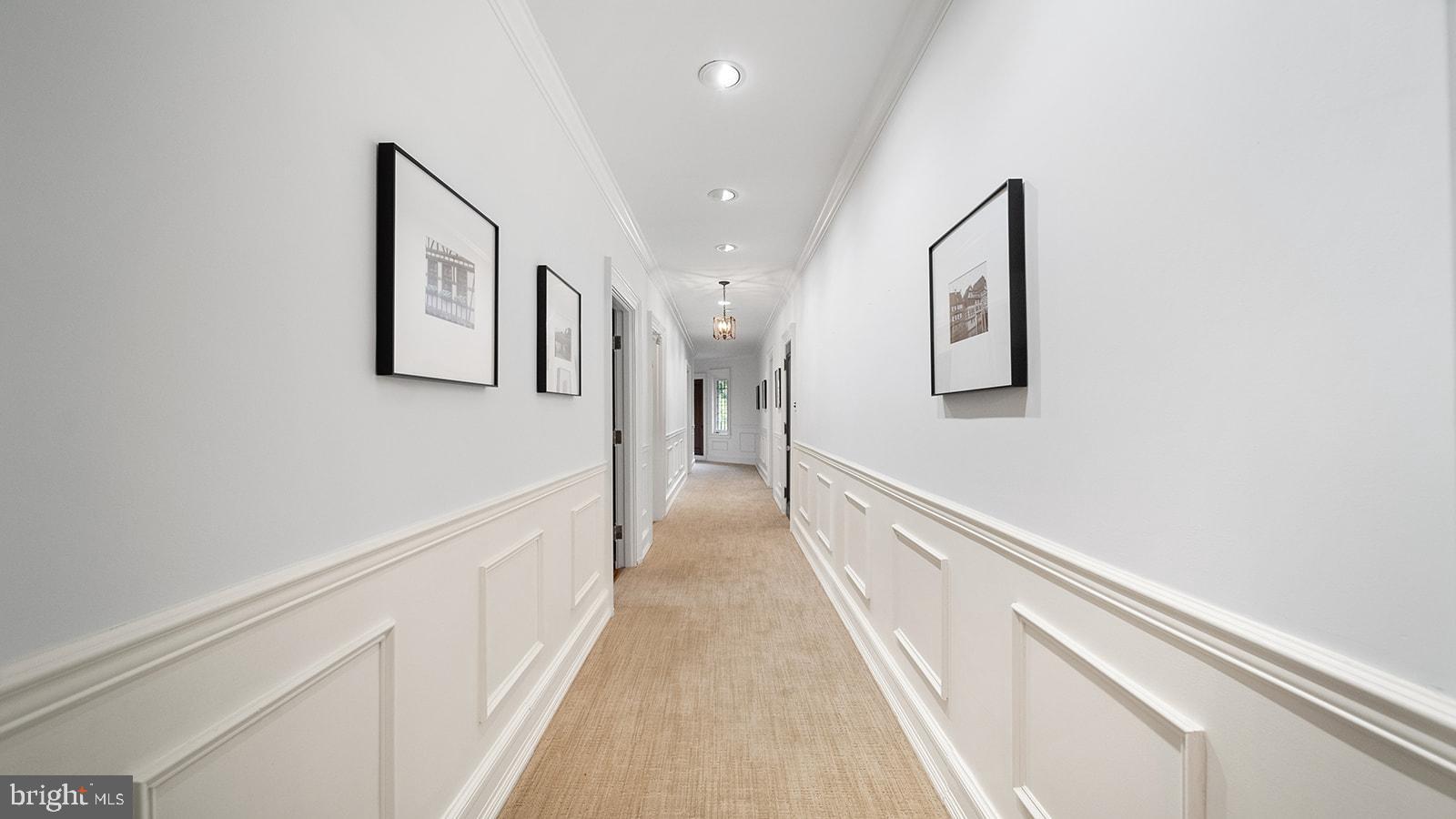 1717 Woodland Road Abington, PA 19001 - Photo 69 of 141 a view of a hallway with staircase