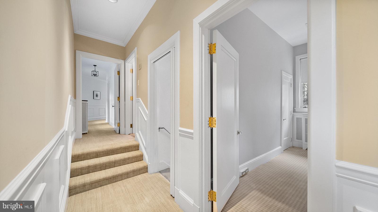 1717 Woodland Road Abington, PA 19001 - Photo 84 of 141 a view of a hallway with wooden floor and entryway