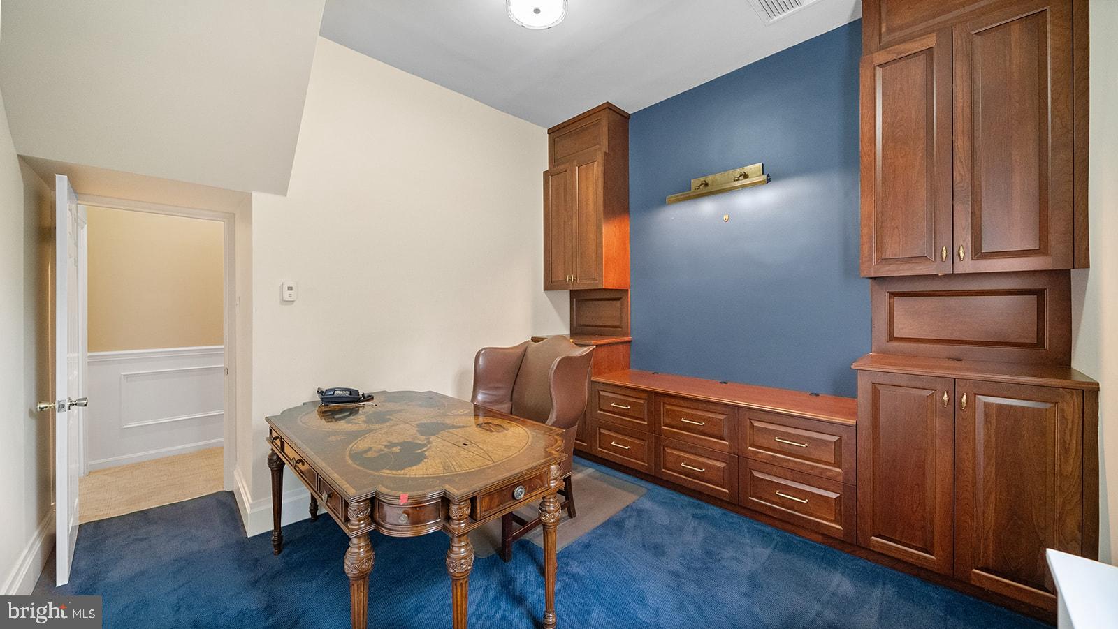 1717 Woodland Road Abington, PA 19001 - Photo 87 of 141 a view of a workspace with furniture and wooden floor