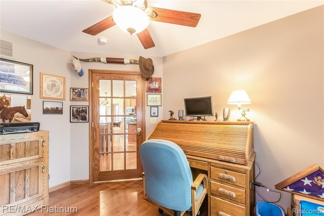 4558 North Latson Road Howell, MI 48855 - Photo 18 of 46 Bedroom 3 currently used as Office