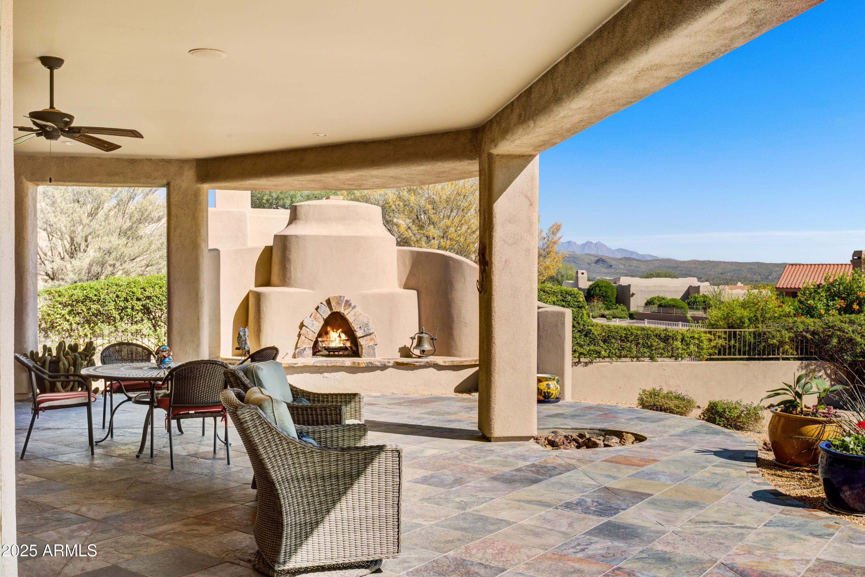 18619 East Picacho Road Rio Verde, AZ 85263 - Photo 20 of 27 020_Covered Patio - Four Peaks View
