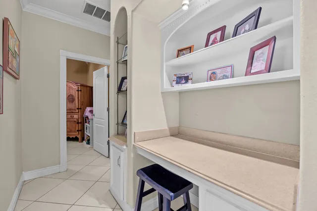 a room with storage and utility