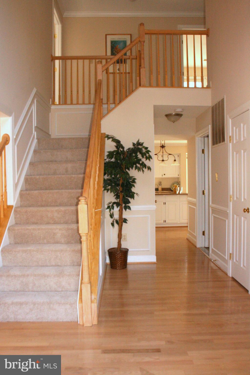 Welcoming 2 Story Foyer