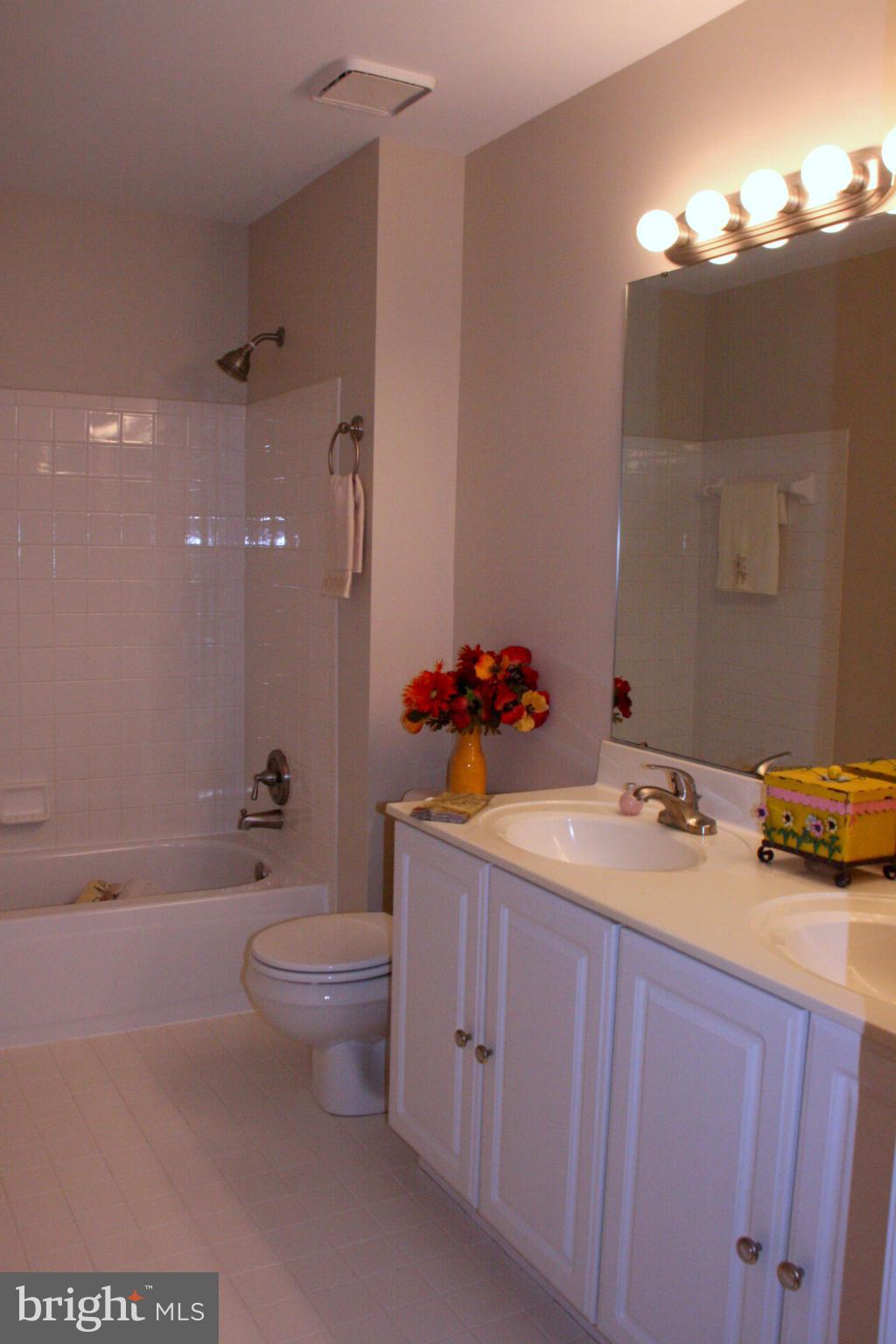 19810 Falling Spring Court Gaithersburg, MD 20882 - Photo 23 of 30 Hall Tub Bath with Dual Vanities