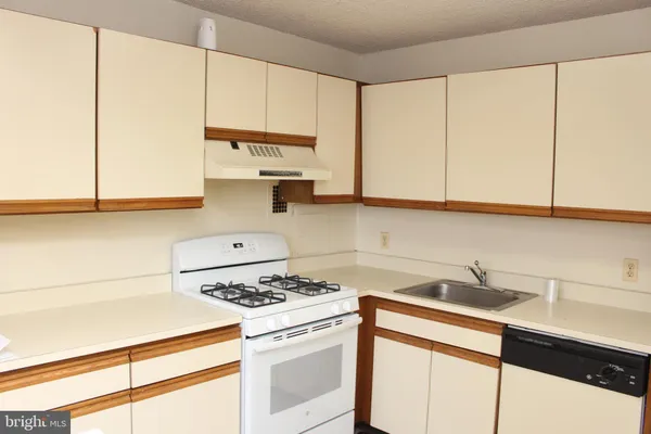 a kitchen with appliances cabinets and a sink