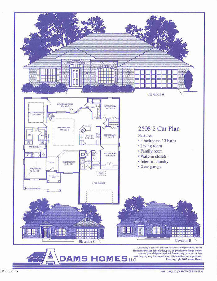 6881 Biddix Evans Road Ocean Springs, MS 39564 - Photo 14 of 14 Floor plan