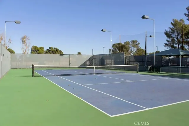 a view of a tennis court