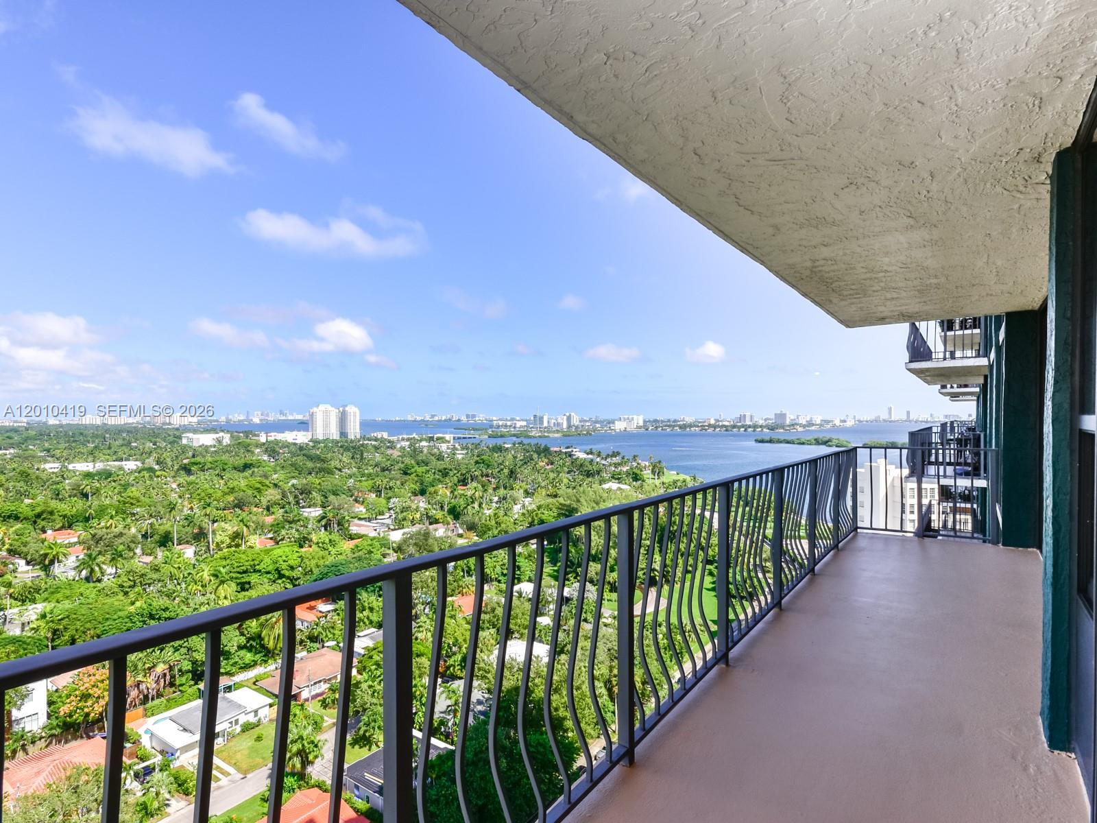 780 Northeast 69th Street, Unit 1908 Miami, FL 33138 - Photo 17 of 18 a city view from a balcony