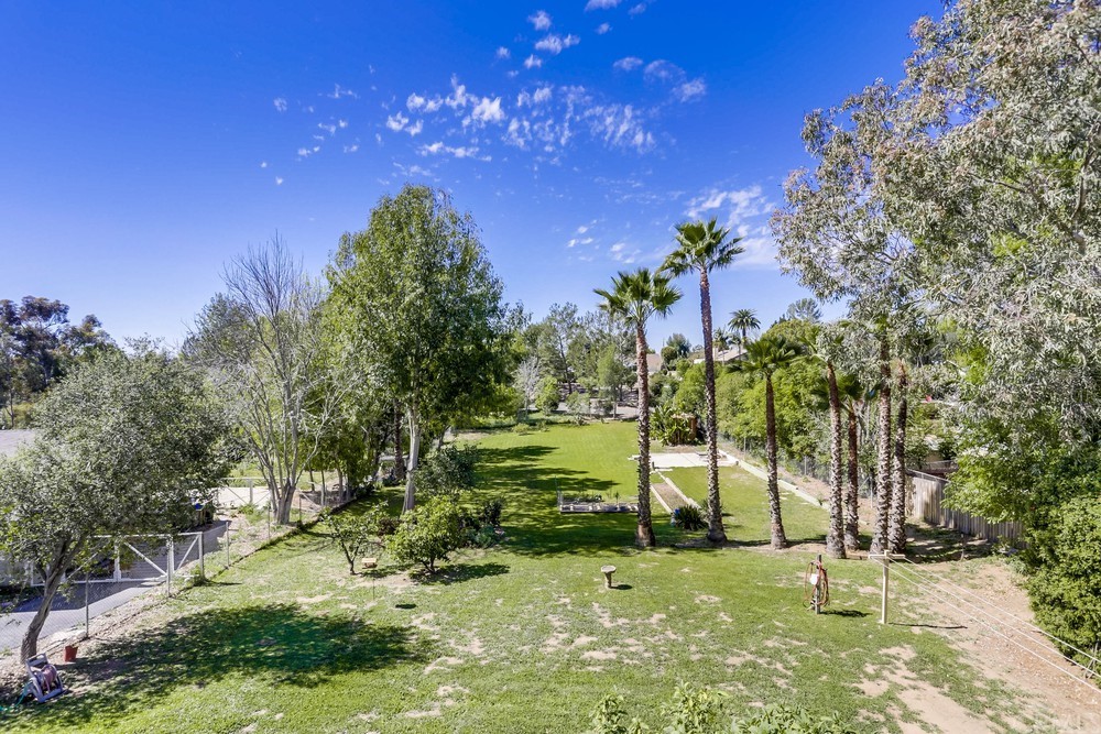 2725 Alta Vista Drive Fallbrook, CA 92028 - Photo 33 of 50 a backyard of a house with lots of green space
