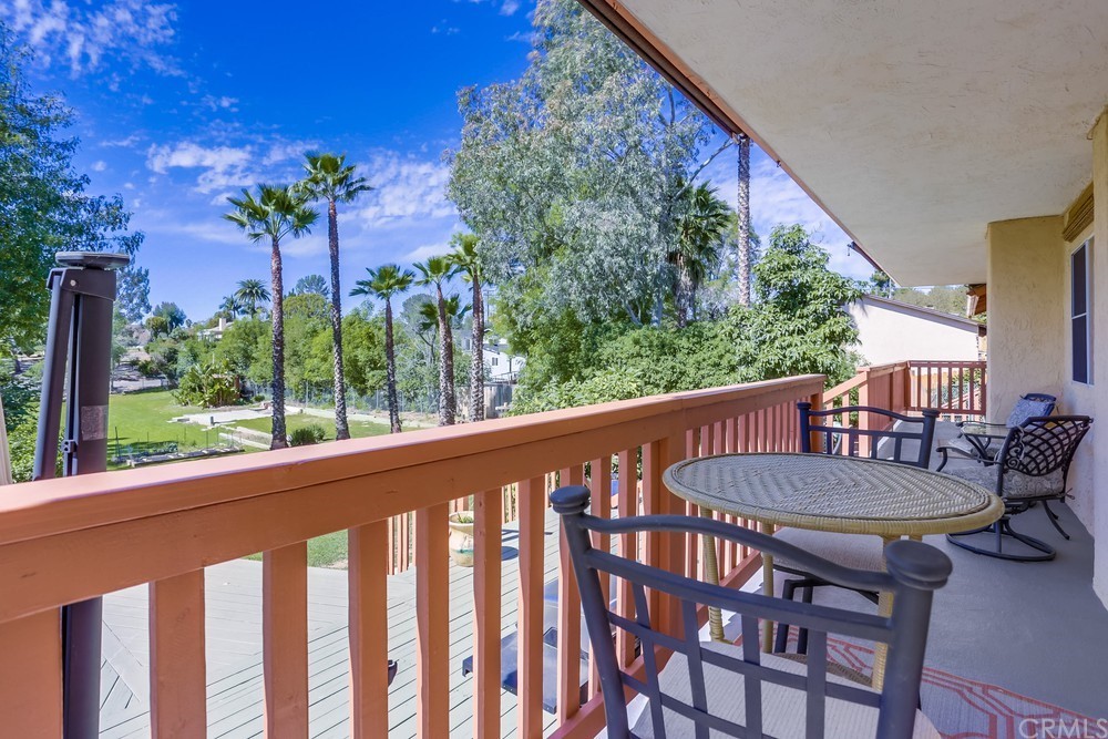 2725 Alta Vista Drive Fallbrook, CA 92028 - Photo 42 of 50 a view of a balcony with furniture