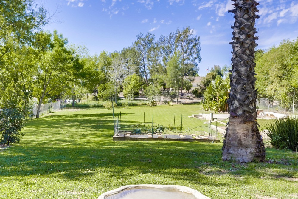 2725 Alta Vista Drive Fallbrook, CA 92028 - Photo 46 of 50 a view of a garden with an ocean