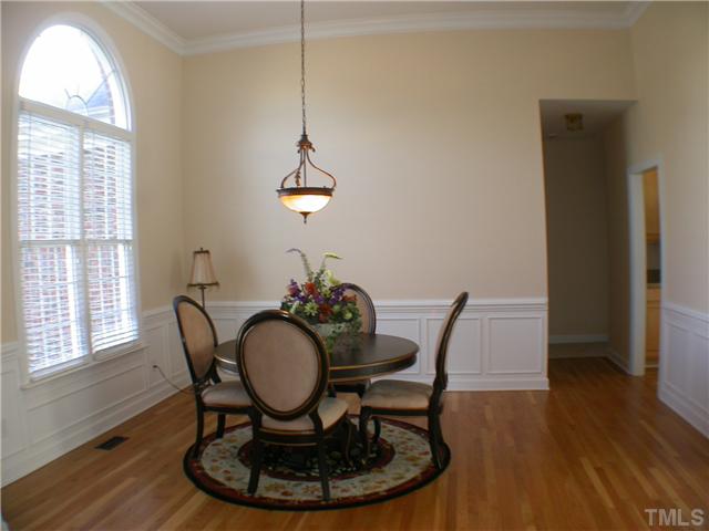 3524 La Costa Way Raleigh, NC 27610 - Photo 3 of 25 Note the exquisite extra touches such as crown molding, wainscoting, and 10 ft. ceilings.