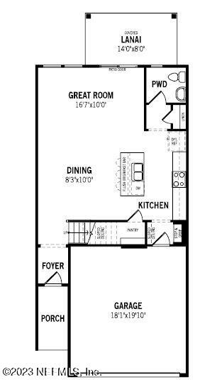 14166 Backbarrier Road Jacksonville, FL 32224 - Photo 2 of 16 Talise_FirstFloor_PabloCove