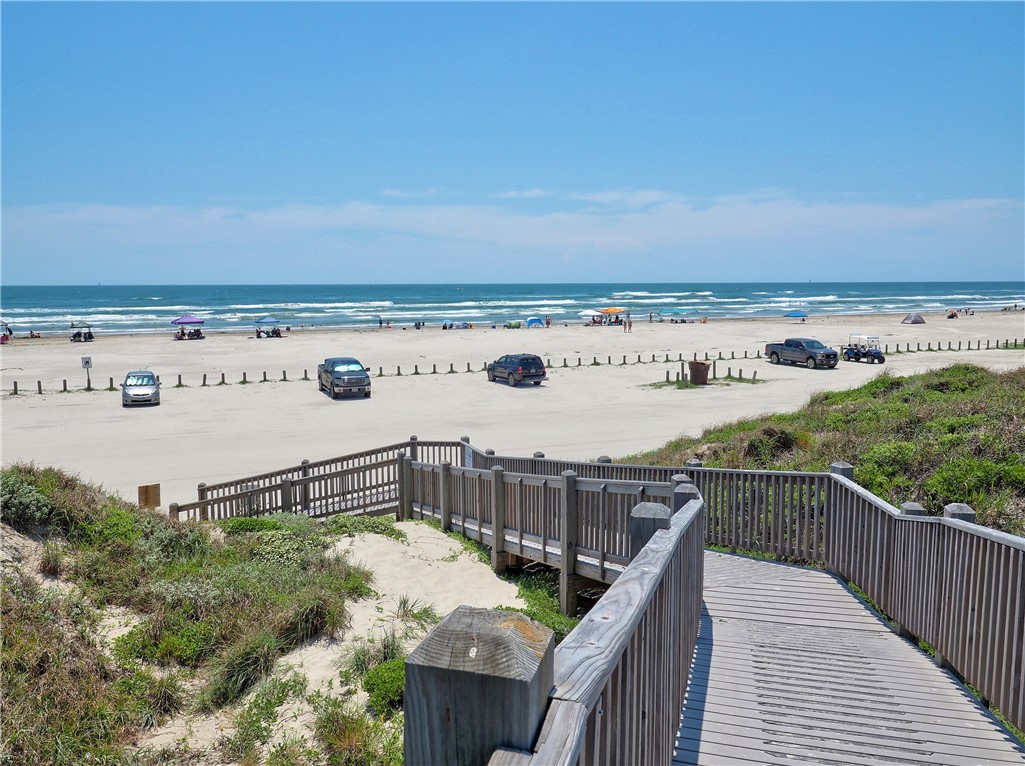 700 Island Retreat Road, Unit 37 Port Aransas, TX 78373 - Photo 27 of 34 a view of a balcony with an outdoor space