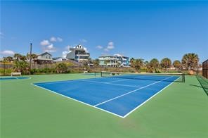 700 Island Retreat Road, Unit 37 Port Aransas, TX 78373 - Photo 30 of 34 a view of a tennis court