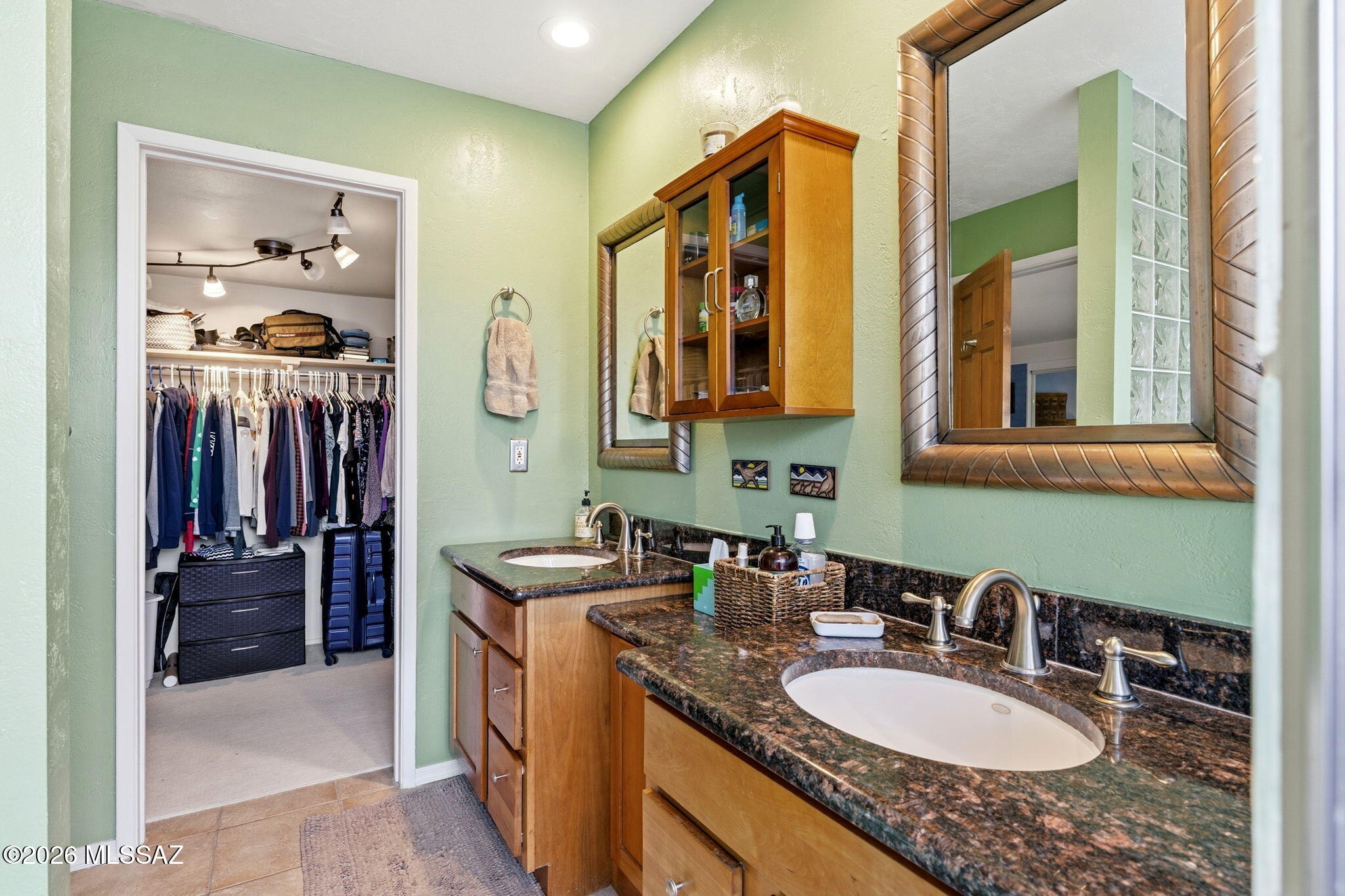 4641 North Rockcliff Road Tucson, AZ 85750 - Photo 26 of 48 Primary Suite Bathroom, Walk-in Closet #2