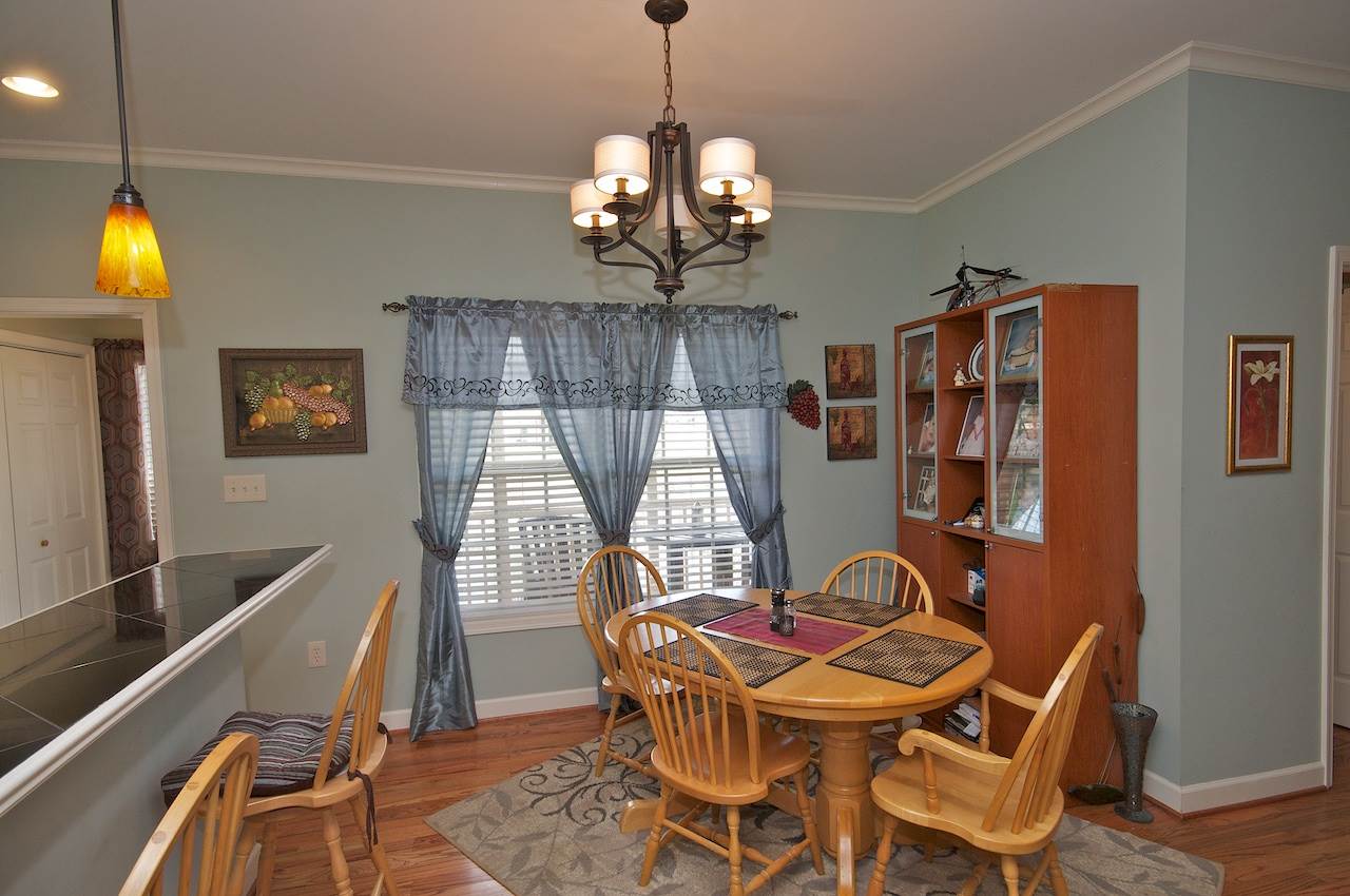 54 Jonestown Road Fairfield, VA 24435 - Photo 9 of 29 a view of a dining room with furniture and chandelier