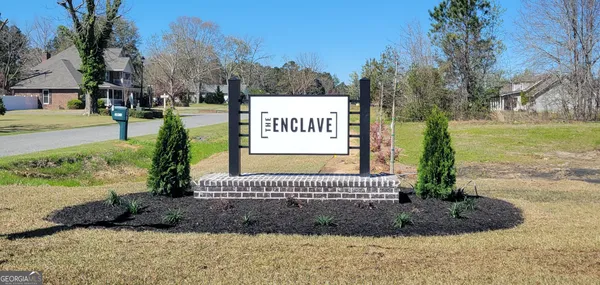 a sign on the side of the building