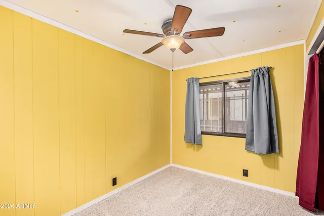 a view of a window in a room