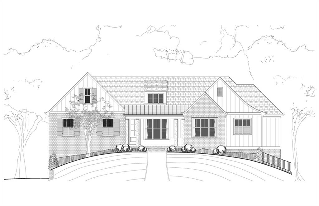 96 Woodstock Road Roswell, GA 30075 - Photo 1 of 1 a front view of a house with a outdoor space