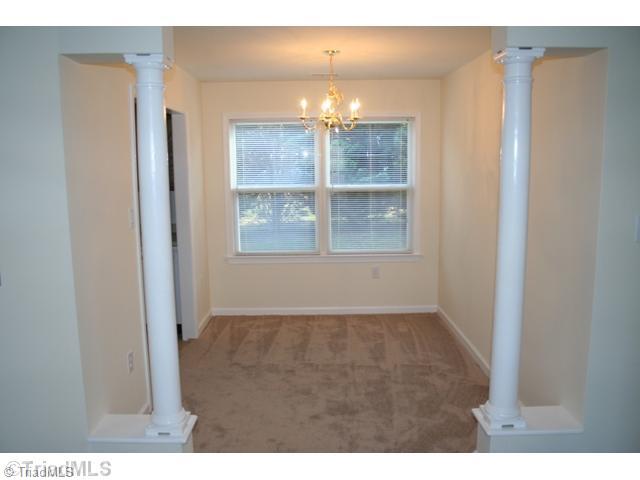 1911 Doe Run Road Mebane, NC 27302 - Photo 4 of 16 Dining Room. Columned Dining Area