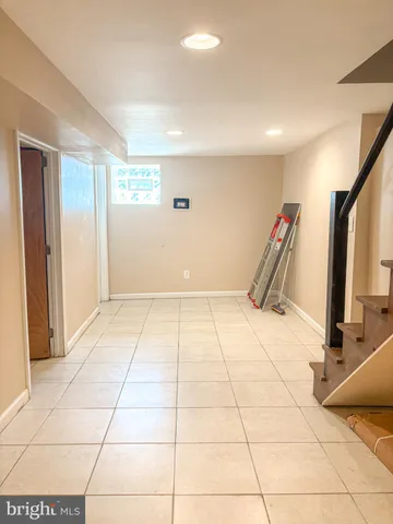 a view of a livingroom with wooden floor
