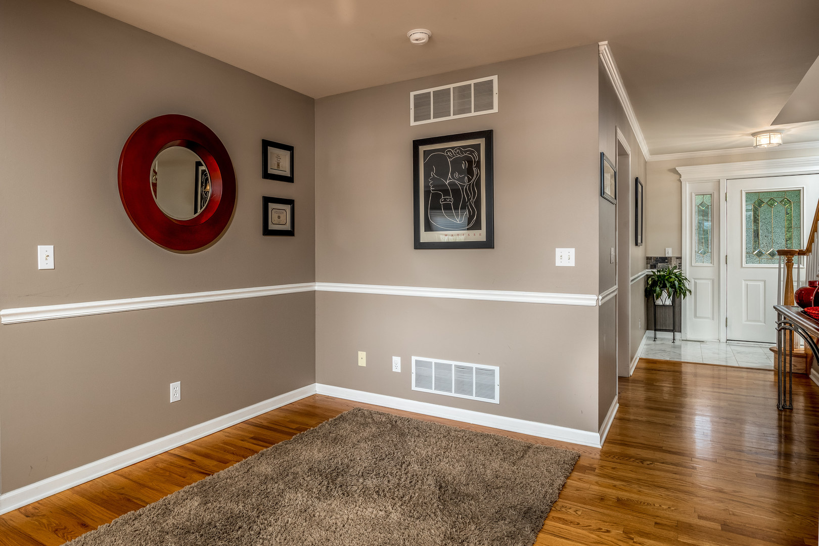 2656 East 1559th Road Ottawa, IL 61350 - Photo 26 of 49 a view of a room with wooden floor and painted walls
