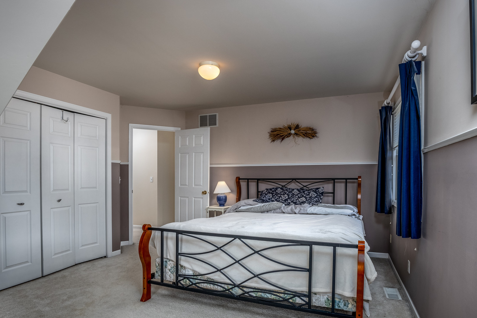 2656 East 1559th Road Ottawa, IL 61350 - Photo 36 of 49 a bedroom with a bed and a table
