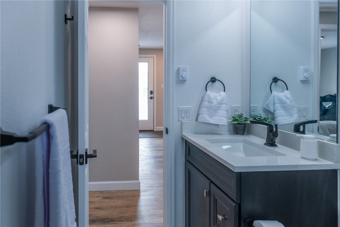 452 Cascade Circle Silverthorne, CO 80498 - Photo 24 of 35 a bathroom with a sink and a mirror