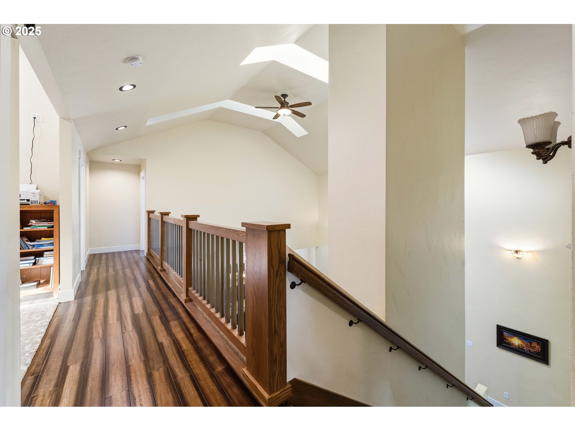 55942 Lost Valley Road Bandon, OR 97411 - Photo 23 of 48 a view of a hallway with wooden floor
