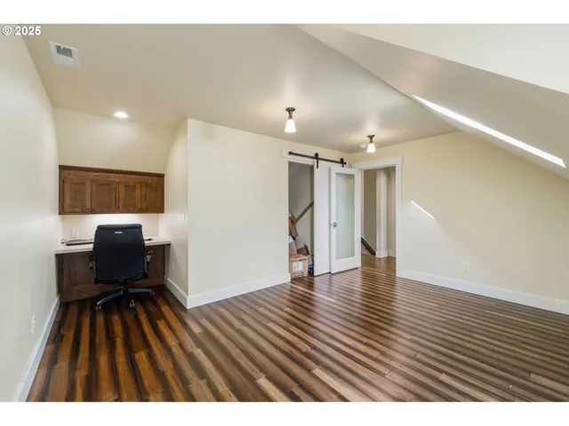 a view interior of house with wooden floor