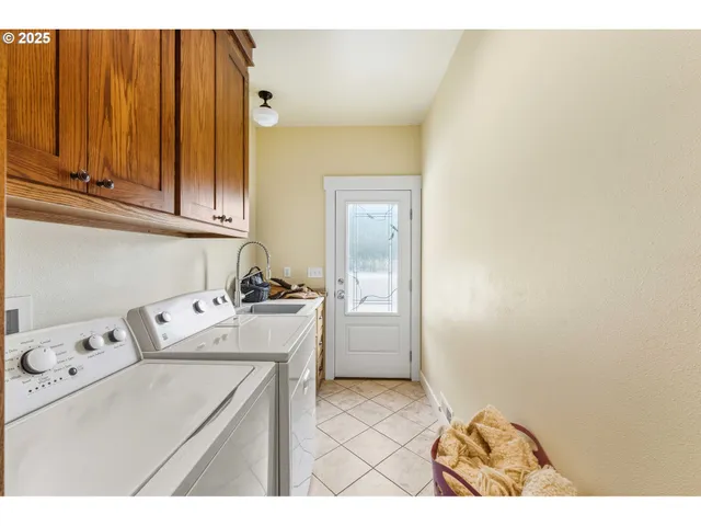 a room with storage and utility