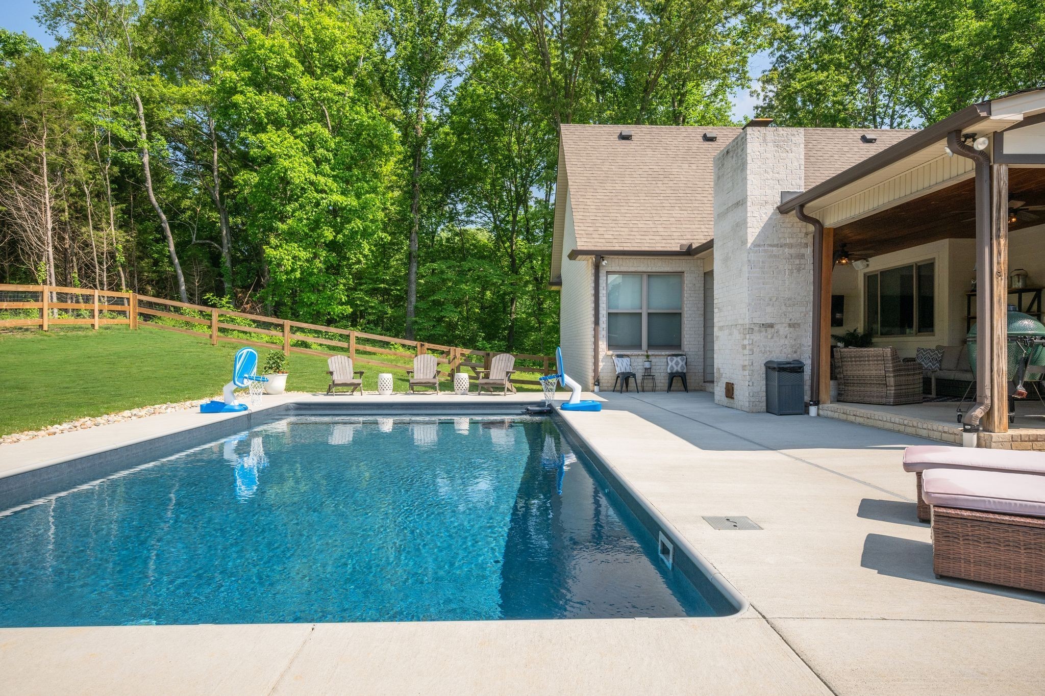1092 Meeks Cemetery Road Burns, TN 37029 - Photo 46 of 61 a view of swimming pool with a lounge chair