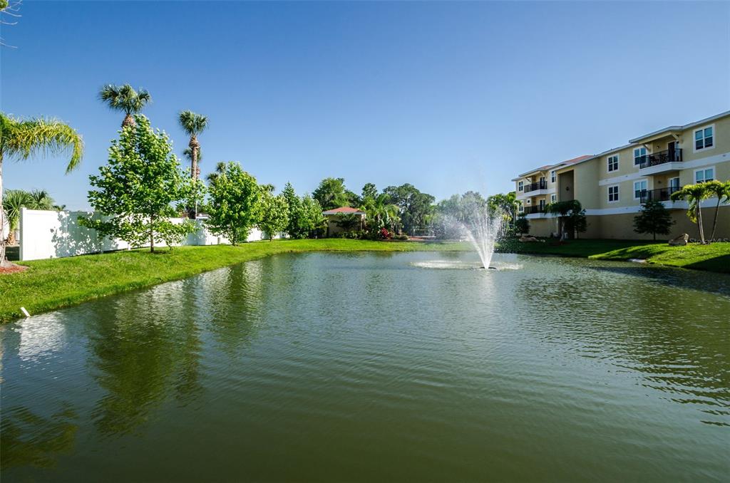 5064 Royal Palms Way, Unit 204 New Port Richey, FL 34652 - Photo 66 of 89 a view of a lake with houses