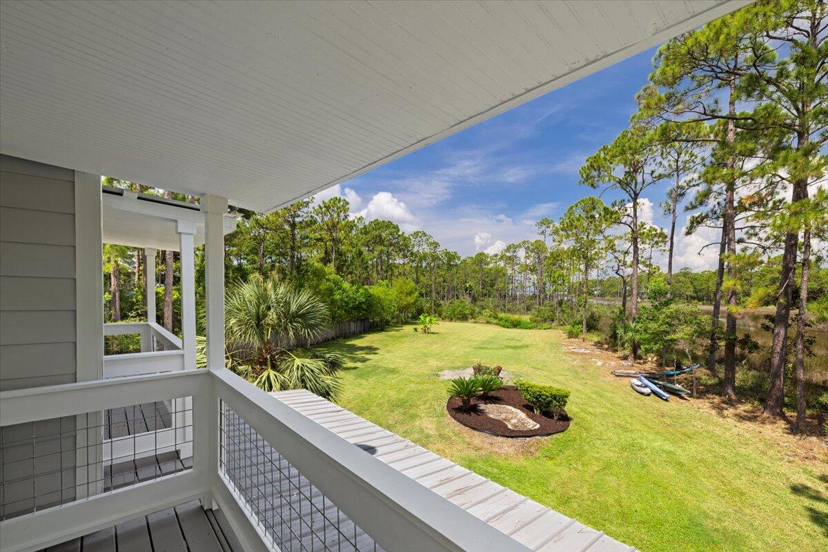 190 L Street Santa Rosa Beach, FL 32459 - Photo 17 of 38 Master Balcony
