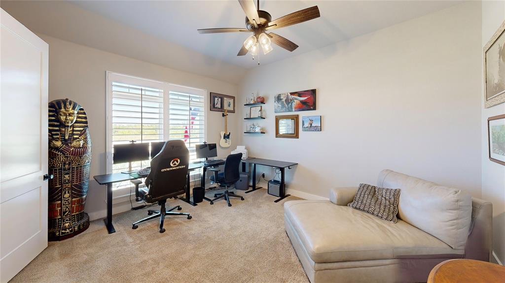 1233 Green Elm Road Graford, TX 76449 - Photo 18 of 40 Flex Room, 4th Bedroom, Media Room
