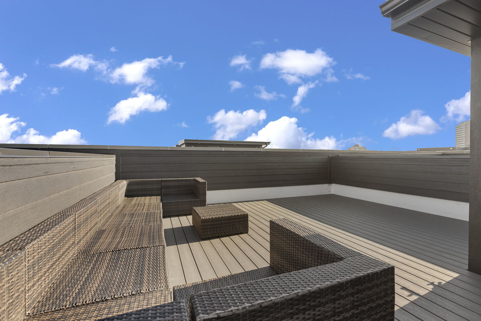 338 East Pershing Road Chicago, IL 60653 - Photo 74 of 86 a view of a balcony with wooden floor