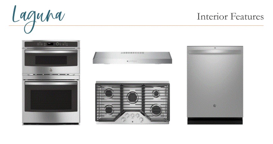 129 Cherokee Sedge Path San Marcos, TX 78666 - Photo 4 of 9 a kitchen with a stove and a refrigerator