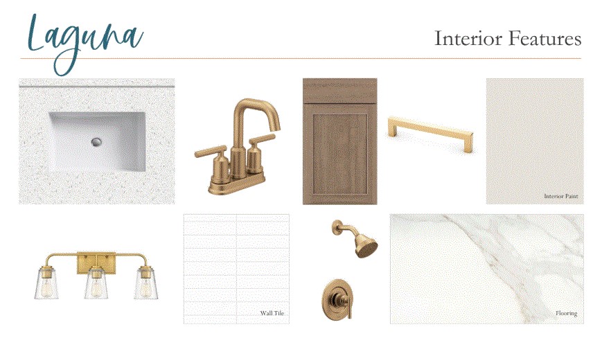 129 Cherokee Sedge Path San Marcos, TX 78666 - Photo 6 of 9 a bathroom with a sink and mirror