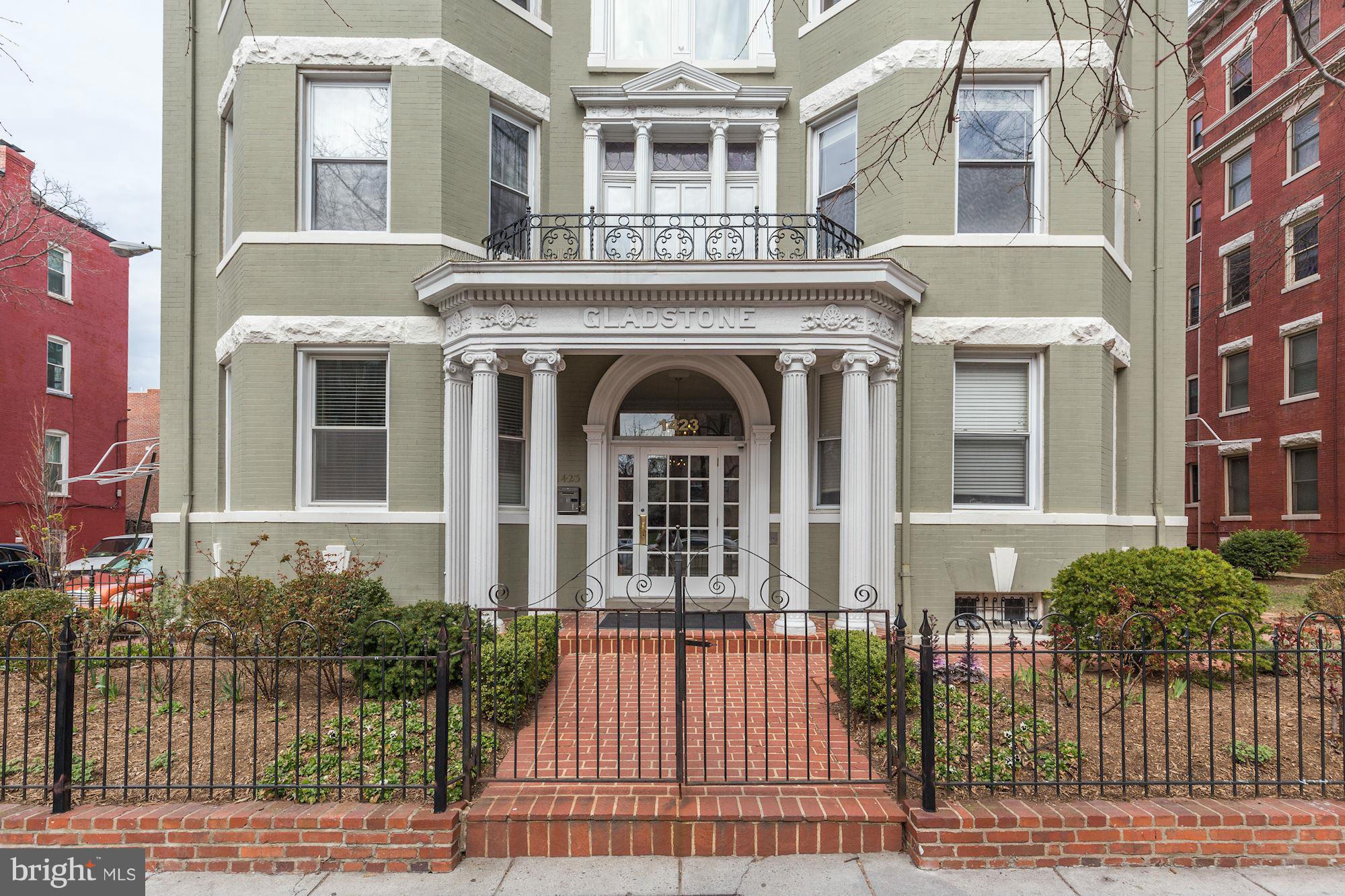 1423 R Street Northwest, Unit 203 Washington, DC 20009 - Photo 1 of 17 Exterior (Front)