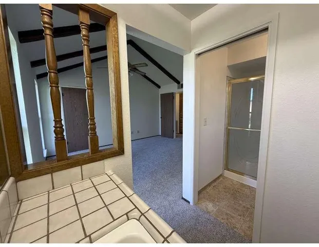 a view of empty room